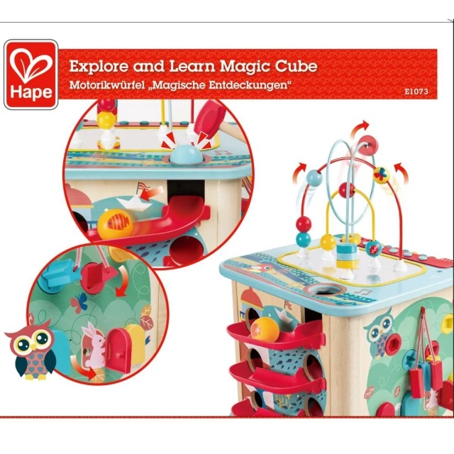 Διαδραστικό παιχνίδι, Hape, Magic Music Cube 4 σε 1