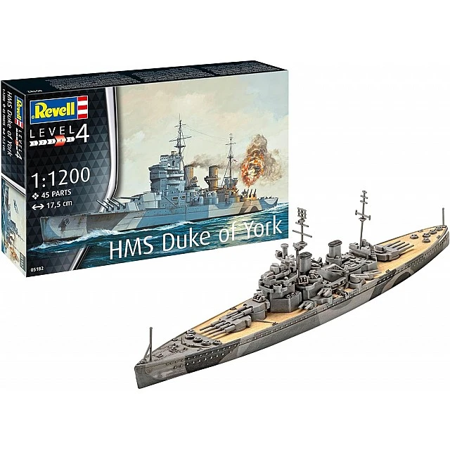Συναρμολογημένο μοντέλο, Revell, Θωρηκτό HMS Duke of York