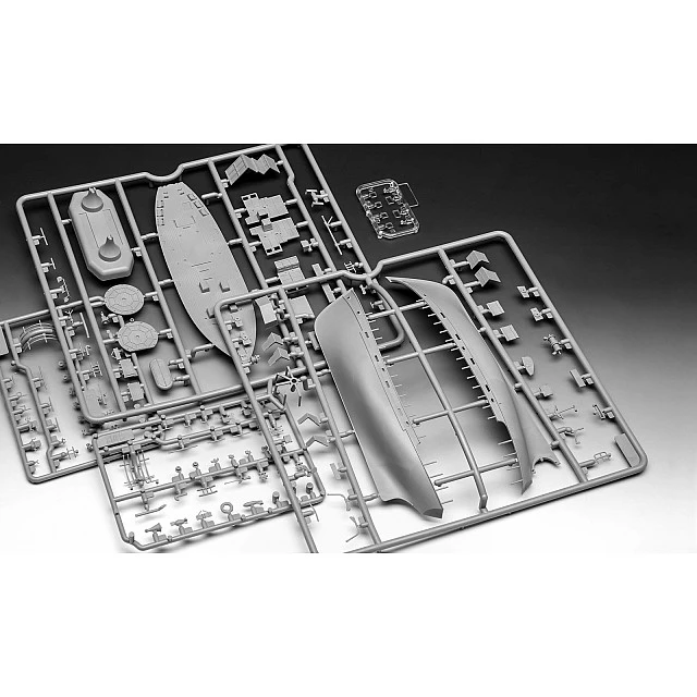 Μοντέλο συναρμολόγησης, Revell, Θωρηκτό KFK, 102 ανταλλακτικά