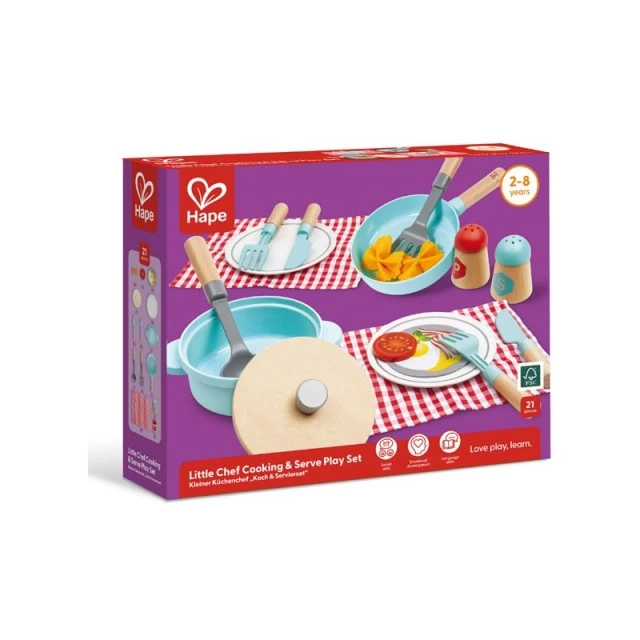 Hape Tea Time Ξύλινο σετ παιχνιδιού, 14 τεμαχίων