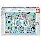 Puzzle, Educa, 100 χρόνια Disney, 100 κομμάτια