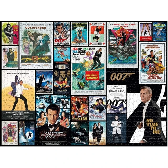 Παζλ James Bond 007, Αφίσες, 1000 τεμάχια