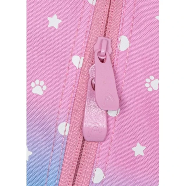 Backpack Head AB420 Pastel Love ασημί εφέ