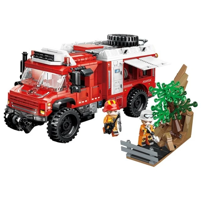 Constructor MineCity, Fire Command, 656 εξαρτήματα