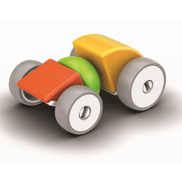Μαγνητικός κατασκευαστής, Geomag, Magicube, Καρότσια, 10 τεμάχια
