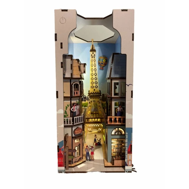 Μοντέλο συναρμολόγησης με φως LED, Revell, Paris, Small Worlds για συναρμολόγηση, 168 τεμάχια