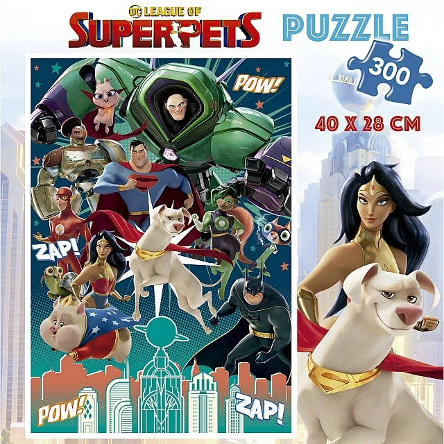 Παζλ Educa DC League of Super-Pets 300 κομμάτια