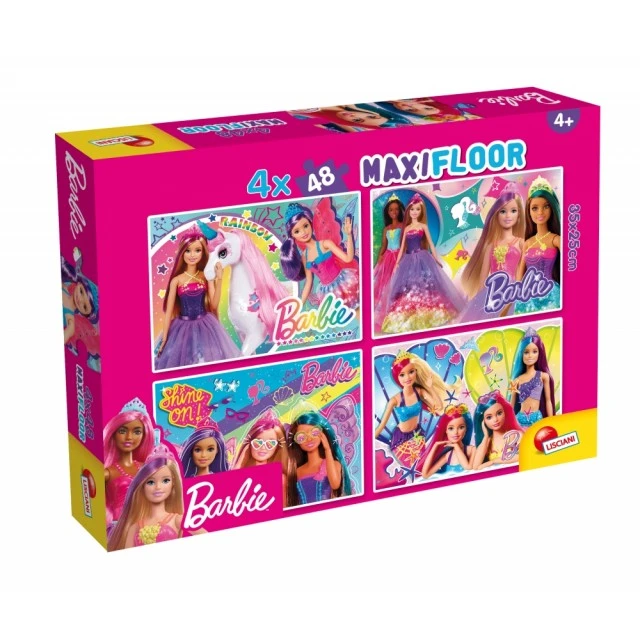 Παζλ, Lisciani, Barbie, Παζλ διπλής όψης 2 x 48 τεμαχίων