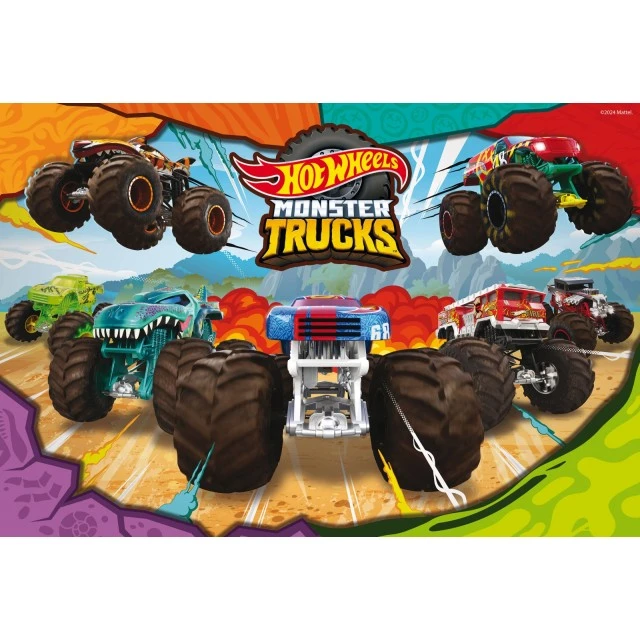 Παζλ, Lisciani, Hot Wheels, 2 x 60 τεμάχια