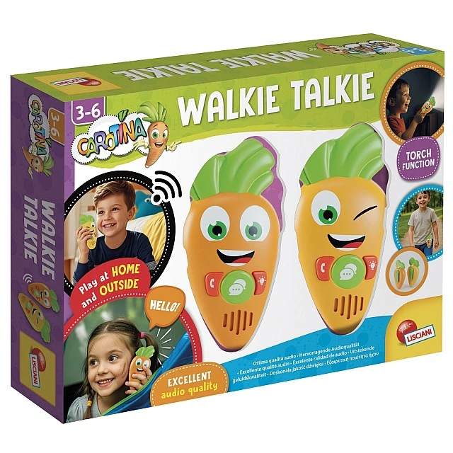 Σετ Walkie talkie, Lisciani, Carotina