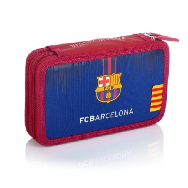 Δύο μολυβοθήκη με αξεσουάρ 2W FC-236 FC Barcelona Barca Fan 7