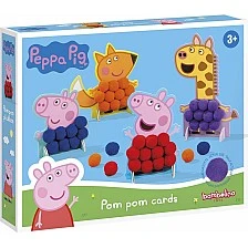 Δημιουργικό σετ, Totum, Peppa Pig, Διακόσμηση με πομπόν