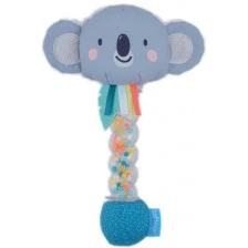 Βρεφική μαλακή κουδουνίστρα σε ραβδί Koala, 20 cm