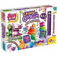 Δημιουργικό κιτ, Lisciani, Slumi Science, DIY, Squish και λάσπη 2 σε 1