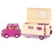 Li'l Woodzeez - Cars with Caravan Playset