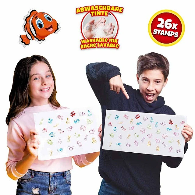 Σετ γραμματοσήμων, Craze, Animals, 20 τεμάχια, Πολύχρωμο