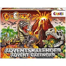 Χριστουγεννιάτικο Ημερολόγιο Advent, Craze, Δεινόσαυρος, 24 τεμάχια
