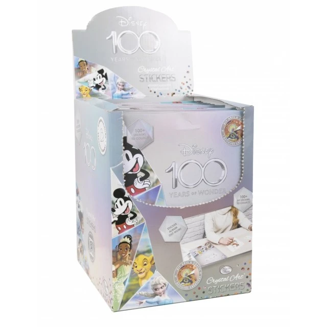 Σετ αυτοκόλλητα Disney 100g, Craft Buddy, πακέτο διαμαντένιος γκομπλέν