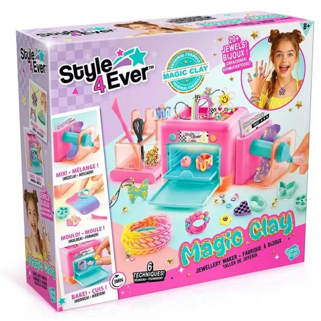 Δημιουργικό σετ, Canal Toys, Magic Clay Jewelry Factory