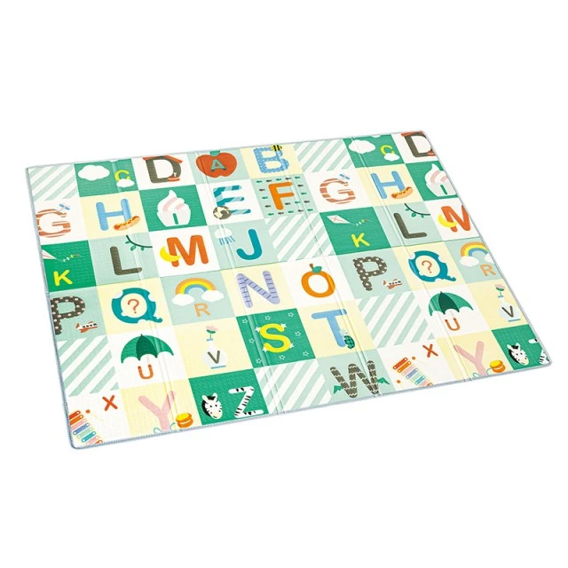 Πτυσσόμενο χαλάκι παιχνιδιού Alphabet, 177 x 147 x 1 cm