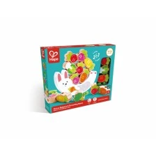Διαδραστικό ξύλινο παιχνίδι, Hape, Bunny, Ισορροπία και Στρινγκ
