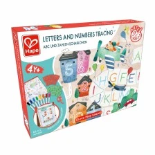 Σετ προτύπων Γράμματα και αριθμοί, 66 τεμάχια