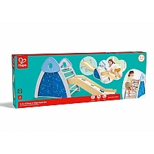 Ξύλινο Σετ, Hape, Σετ Αναρρίχησης και Σύρσης 4 σε 1, 176,28 x 52,5 x 79,25 εκ.