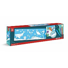 Σετ δημιουργικού, Hape, Ρολό χαρτιού χρωματισμού, Ωκεανός