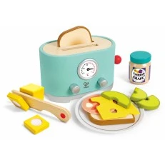 Play set, Hape, τοστιέρα με αξεσουάρ, 15 τεμάχια