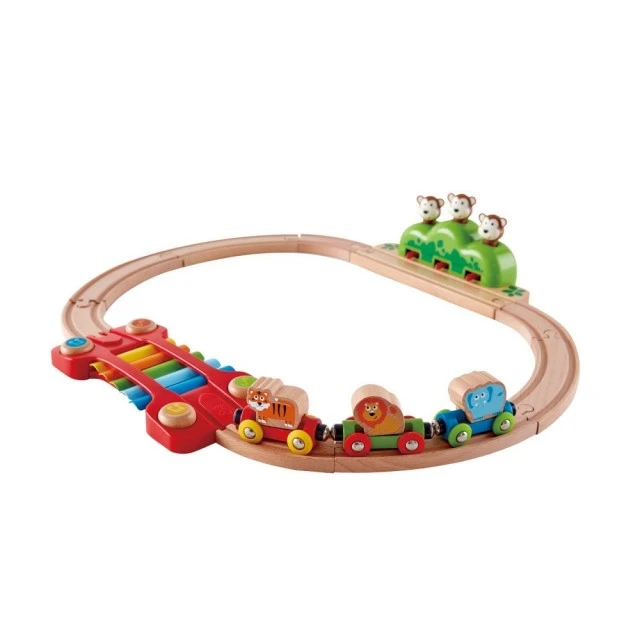 Ξύλινο παιχνίδι Musical Railway