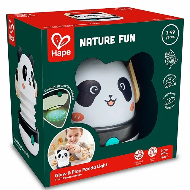 Νυχτερινό φως 3 σε 1, Hape, Panda