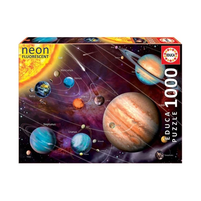 Ηλιακό Σύστημα - Neon Puzzle 1000 Τεμάχια