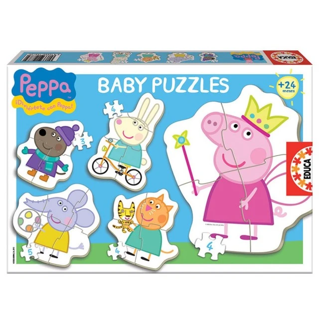 Peppa Pig και φίλοι - παζλ 24M+