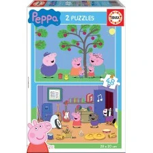 Peppa Pig - παζλ 2x48 κομμάτια