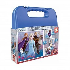 Frozen 2 - παζλ σε χαρτοφύλακα 12-16-20-25 τεμάχια