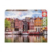 Τα σπιτάκια που χορεύουν. Άμστερνταμ - παζλ 1000 τεμαχίων