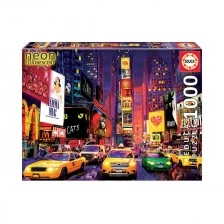 Times Square - Neon Puzzle 1000 Pieces