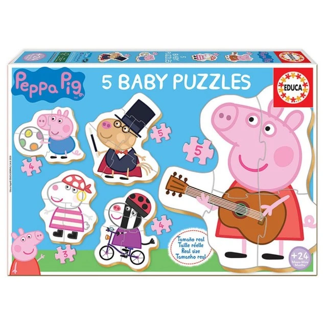 Peppa Pig και φίλοι - παζλ 24M+