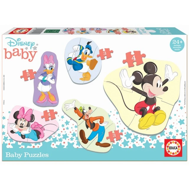 Mickey and friends II - παζλ για 2 χρόνια.