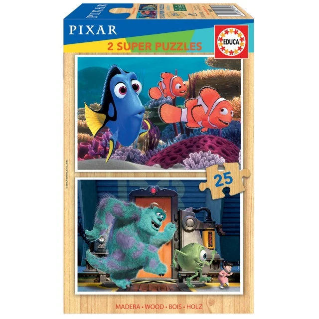 Pixar - παζλ 2x25 κομμάτια