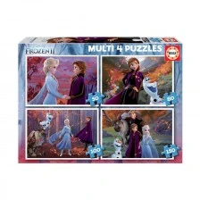 4in1 Frozen - παζλ 50-80-100-150 τεμάχια