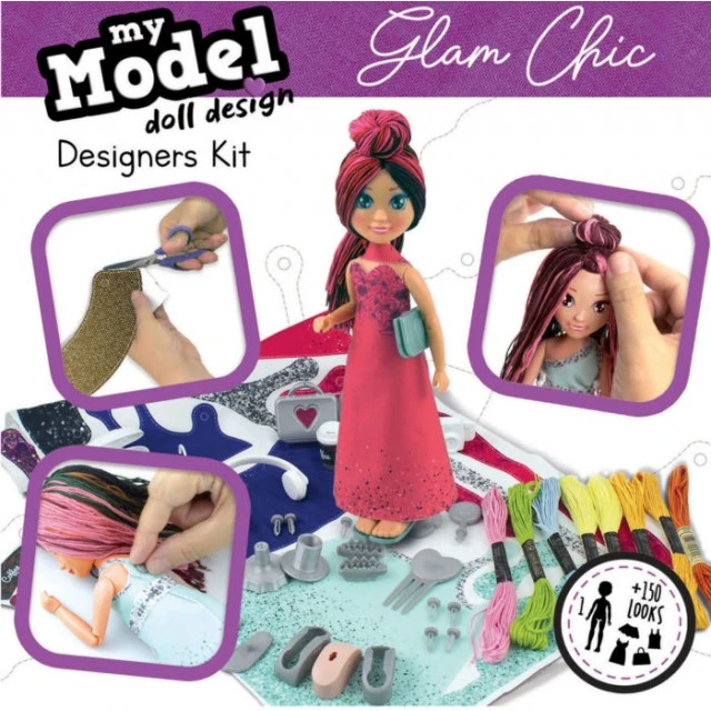 Το μοντέλο μου σχεδιασμός κούκλας - Glam chic