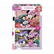 EDU19297 Minnie Mouse - παζλ 2x20 κομμάτια