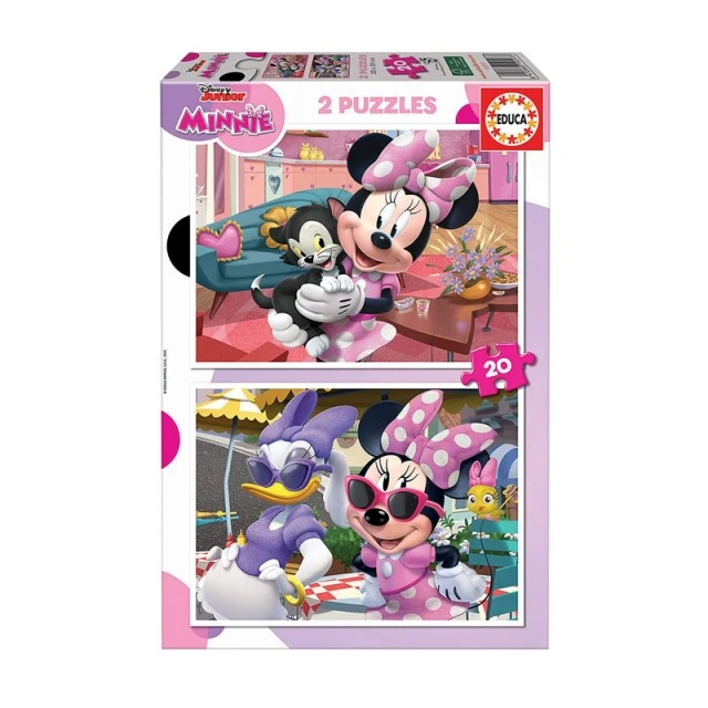 EDU19297 Minnie Mouse - παζλ 2x20 κομμάτια