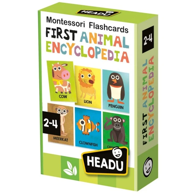 Εκπαιδευτικό παιχνίδι, Headu, Montessori Flashcards, My First Animal Encyclopedia