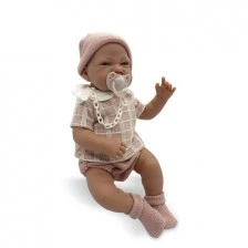 Νεογέννητο μωρό σε ροζ χρώμα 40εκ