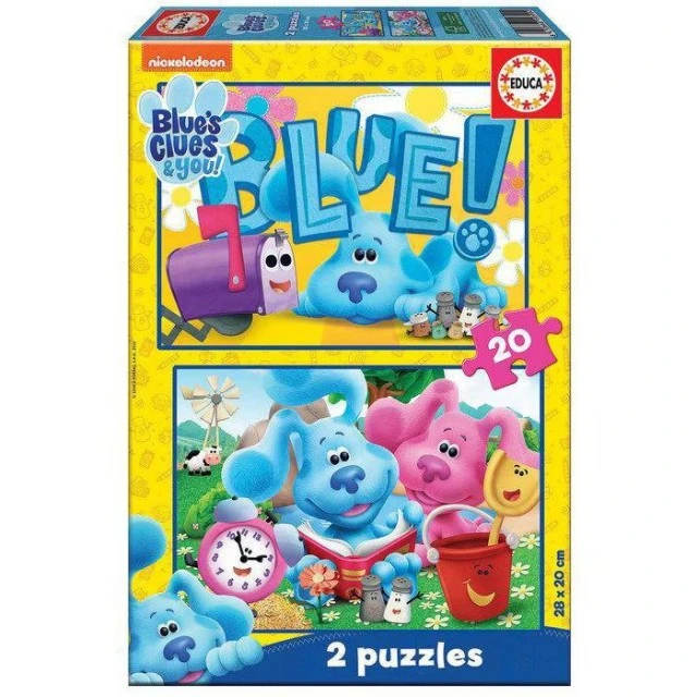 Παζλ Educa Γρίφοι της Blue 2 x 20 κομμάτια