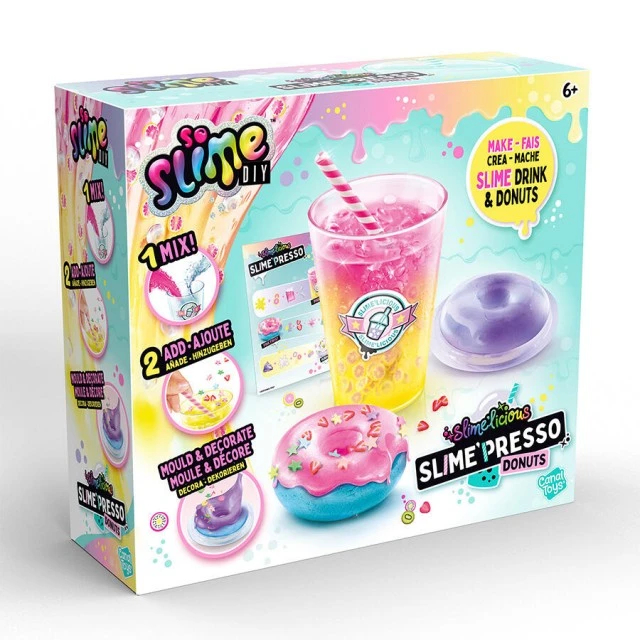 Creative Set, Canal Toys, Color Slime Cafe
