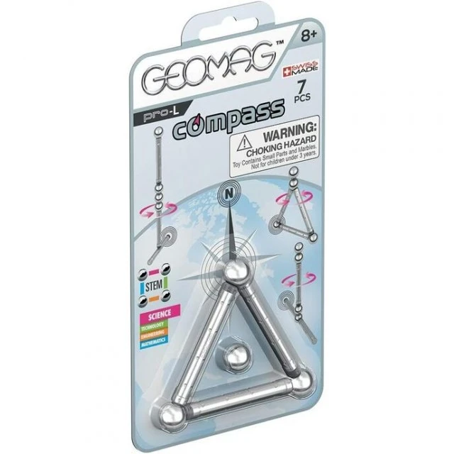Μαγνητικός κατασκευαστής Pro-L Compass G016, 15 μέρη
