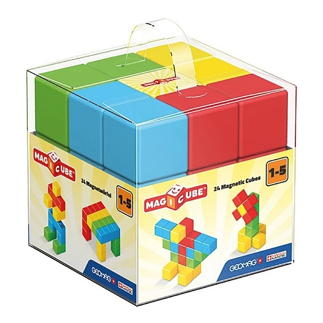 Μαγνητικός κατασκευαστής Magicube, Full Color, 24 μέρη